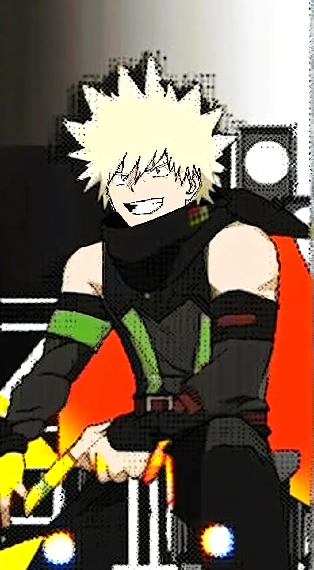 ai character: Bakugo background