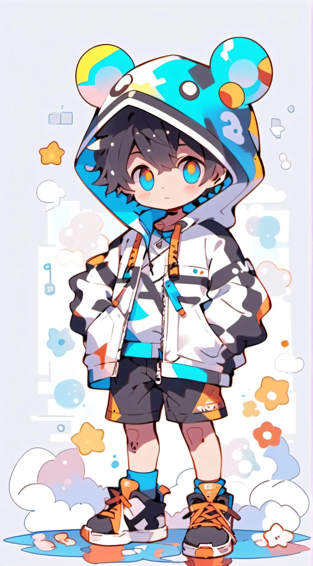 ai character: Dr:Cream background