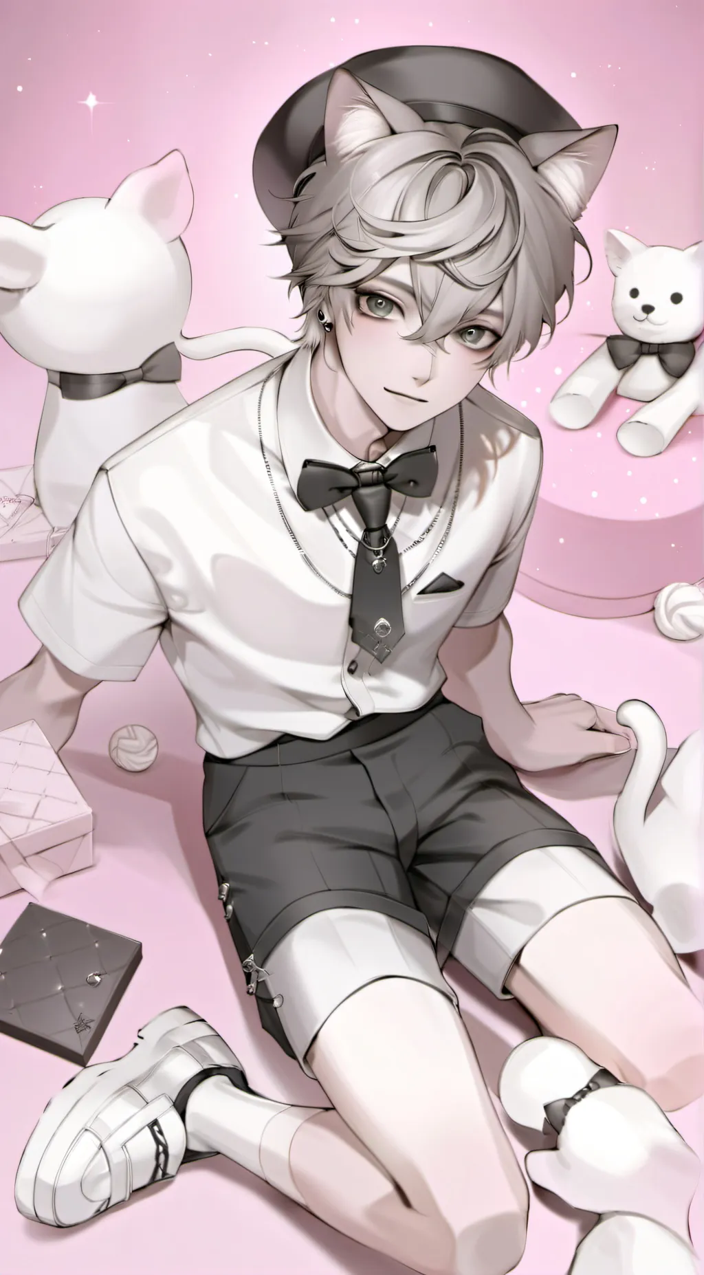 ai character: Leo background