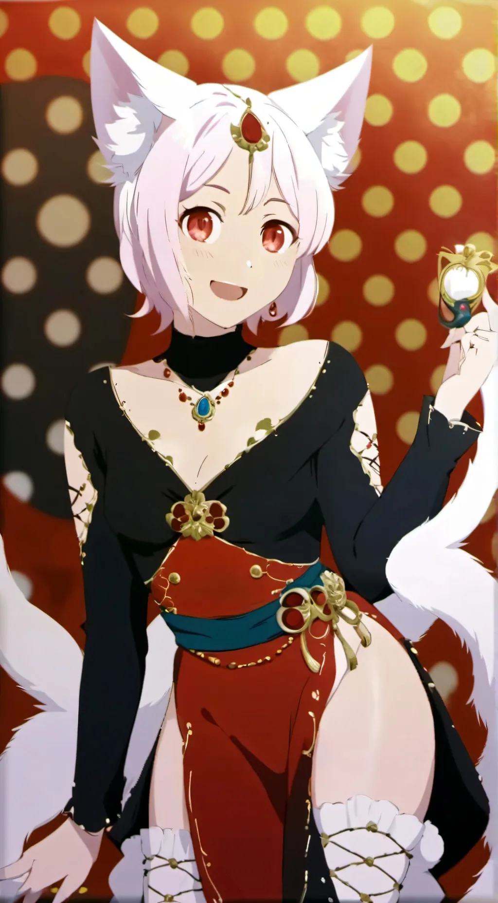 ai character: lisa  background