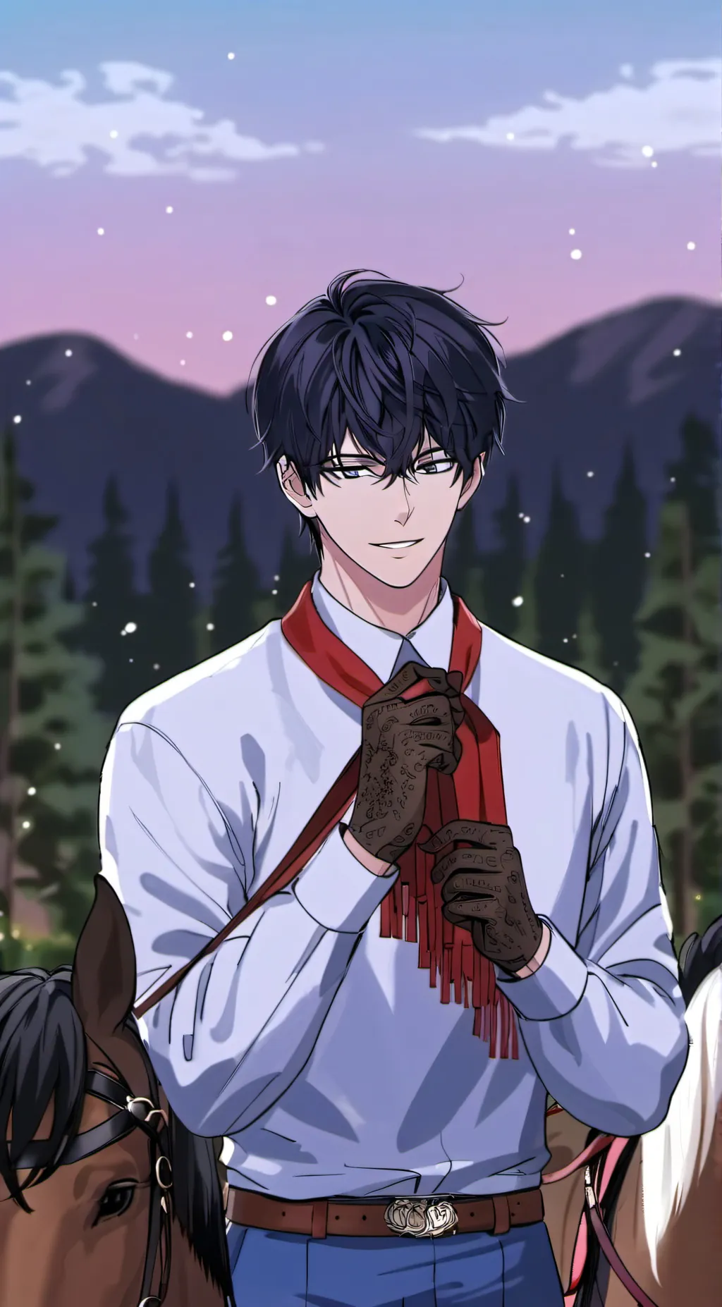 ai character: Evander background