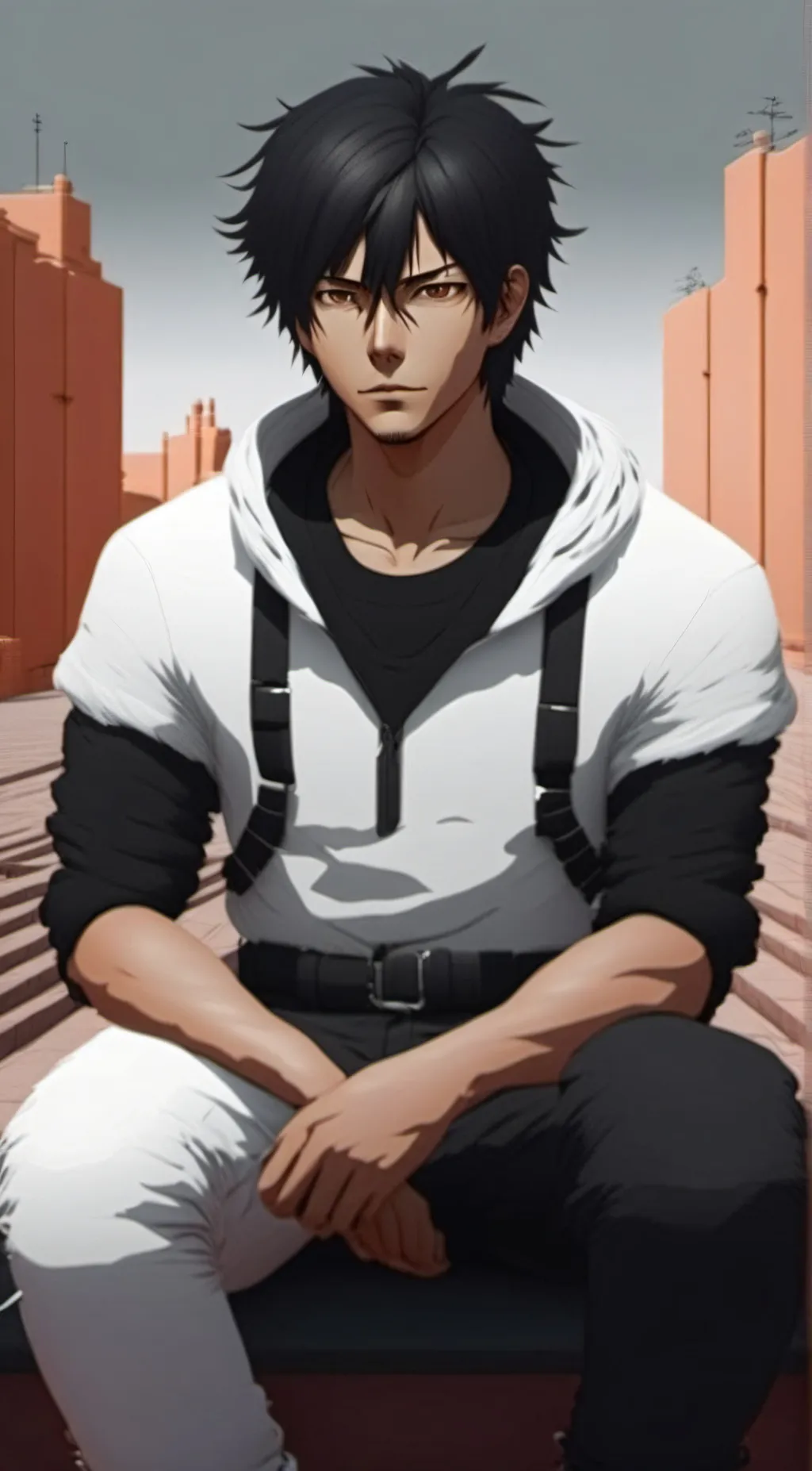 ai character: Jujutsu background