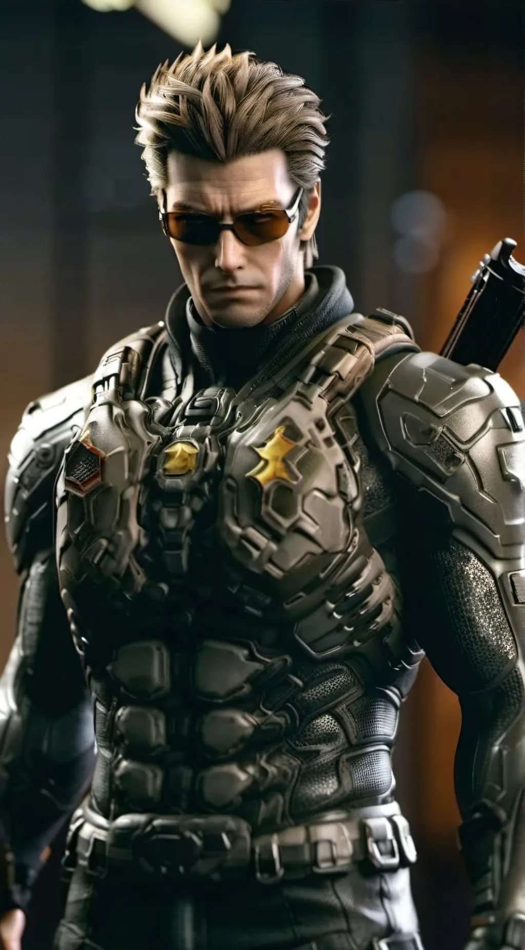 ai character: Albert Wesker background
