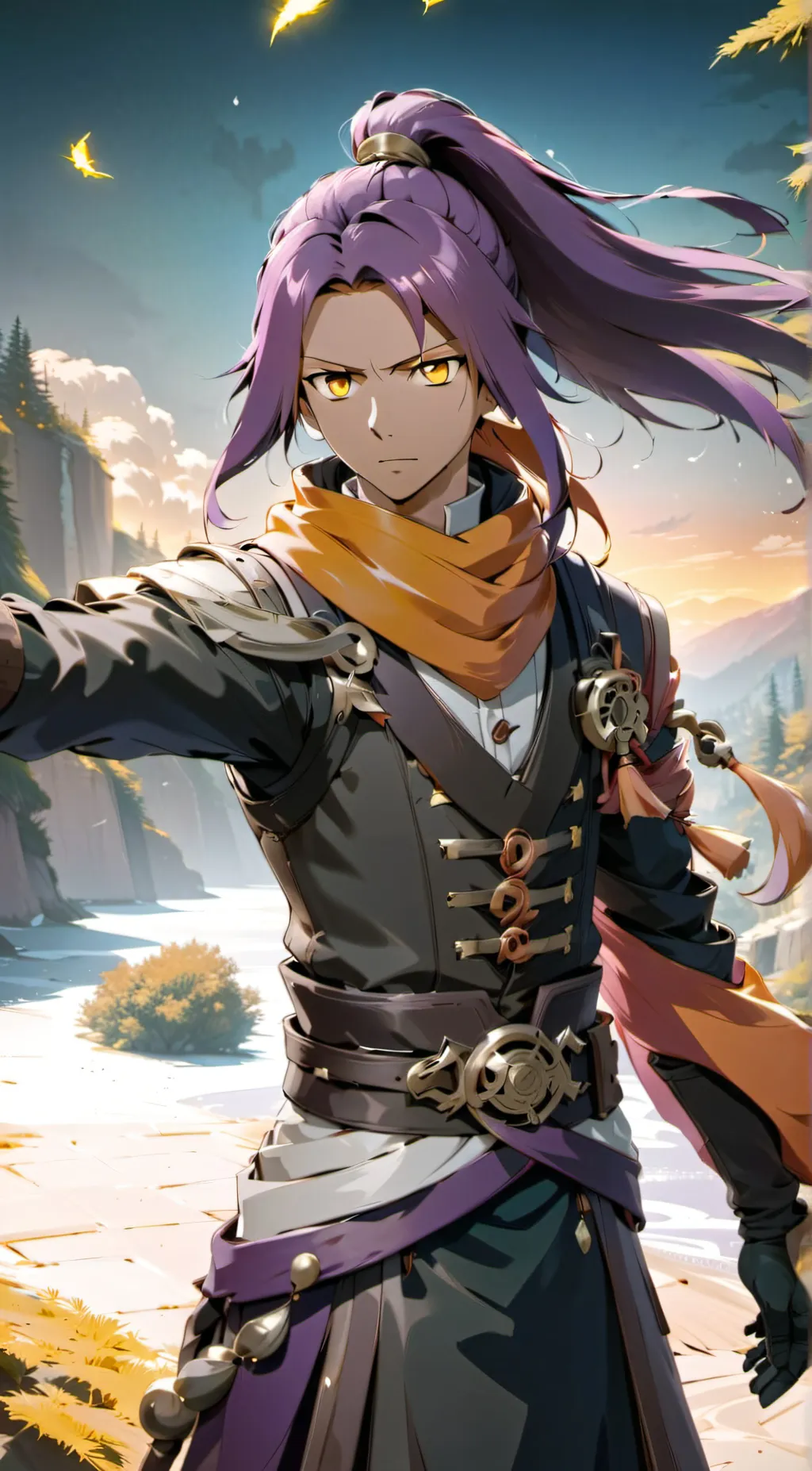ai character: Arisuru background