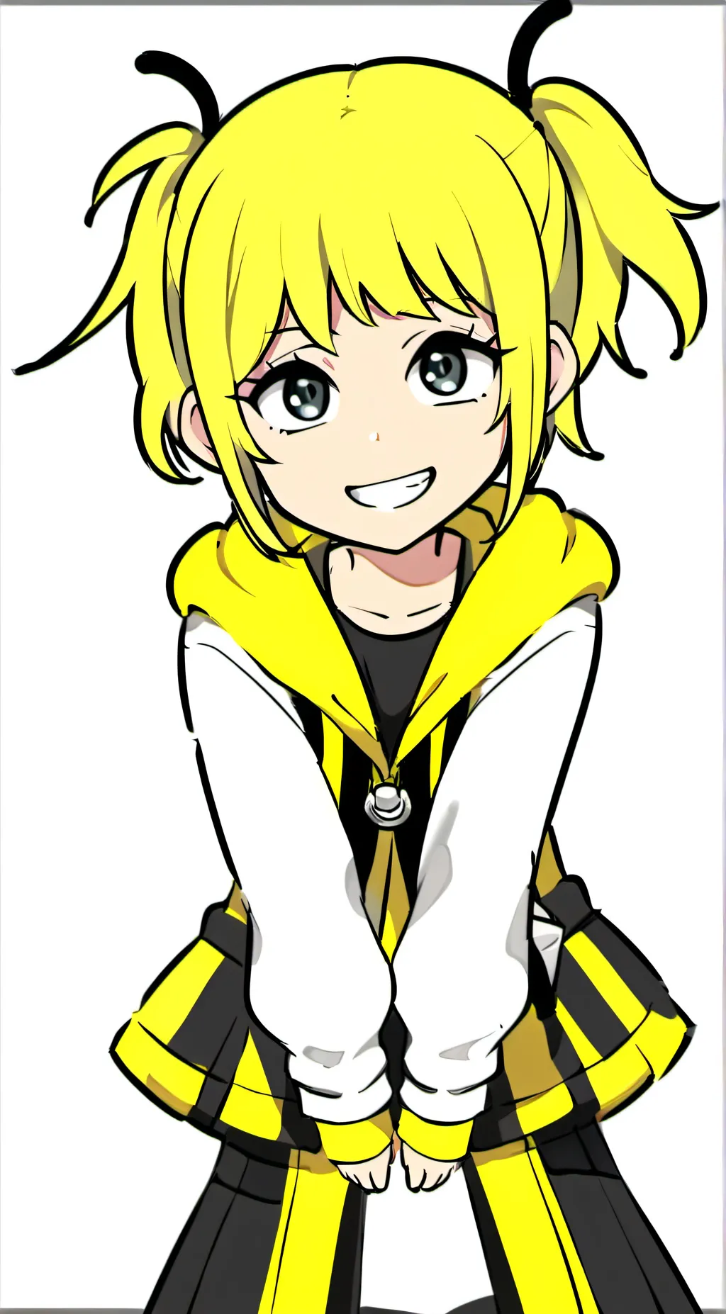 ai character: Bubble background