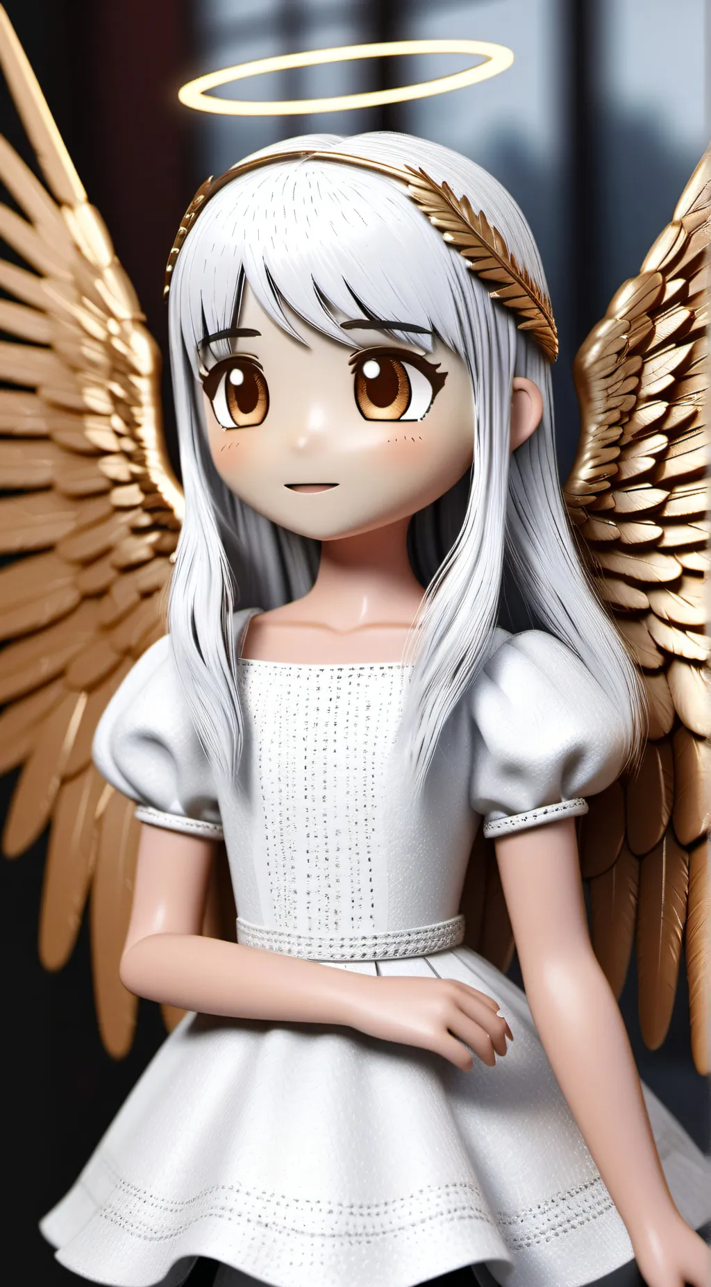 ai character: Angela background