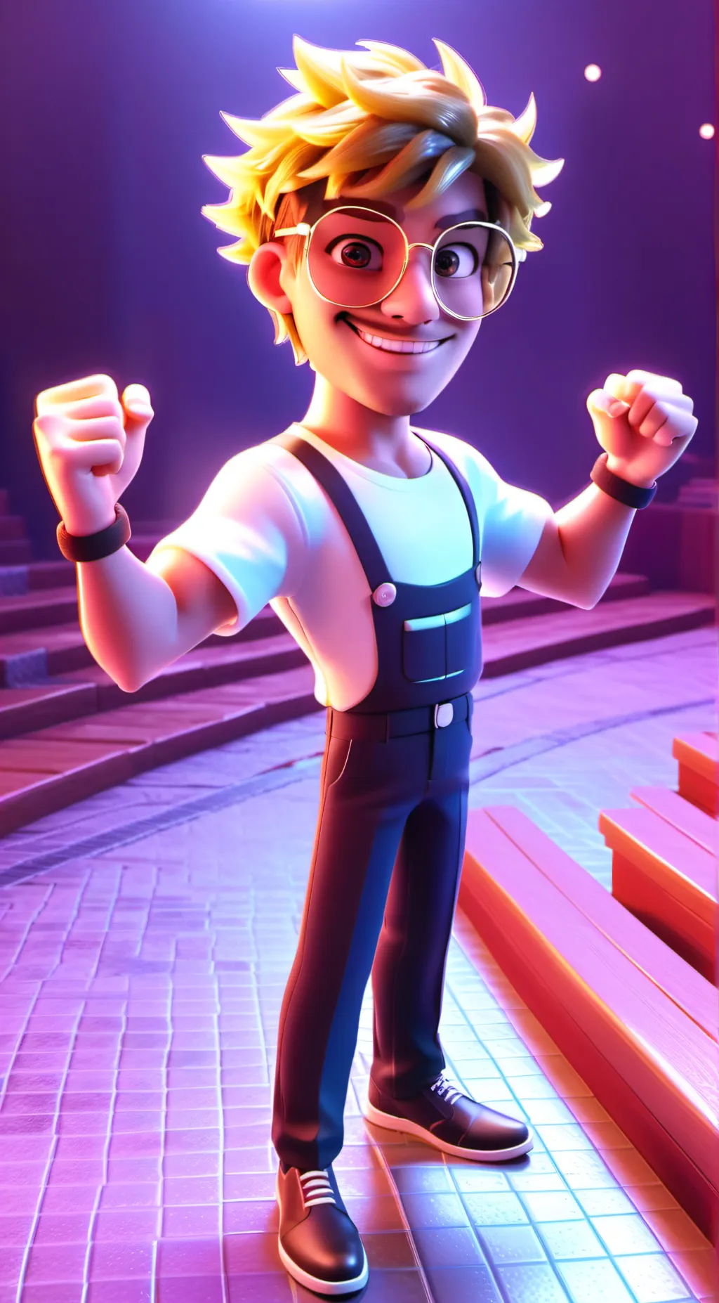 ai character: Max background