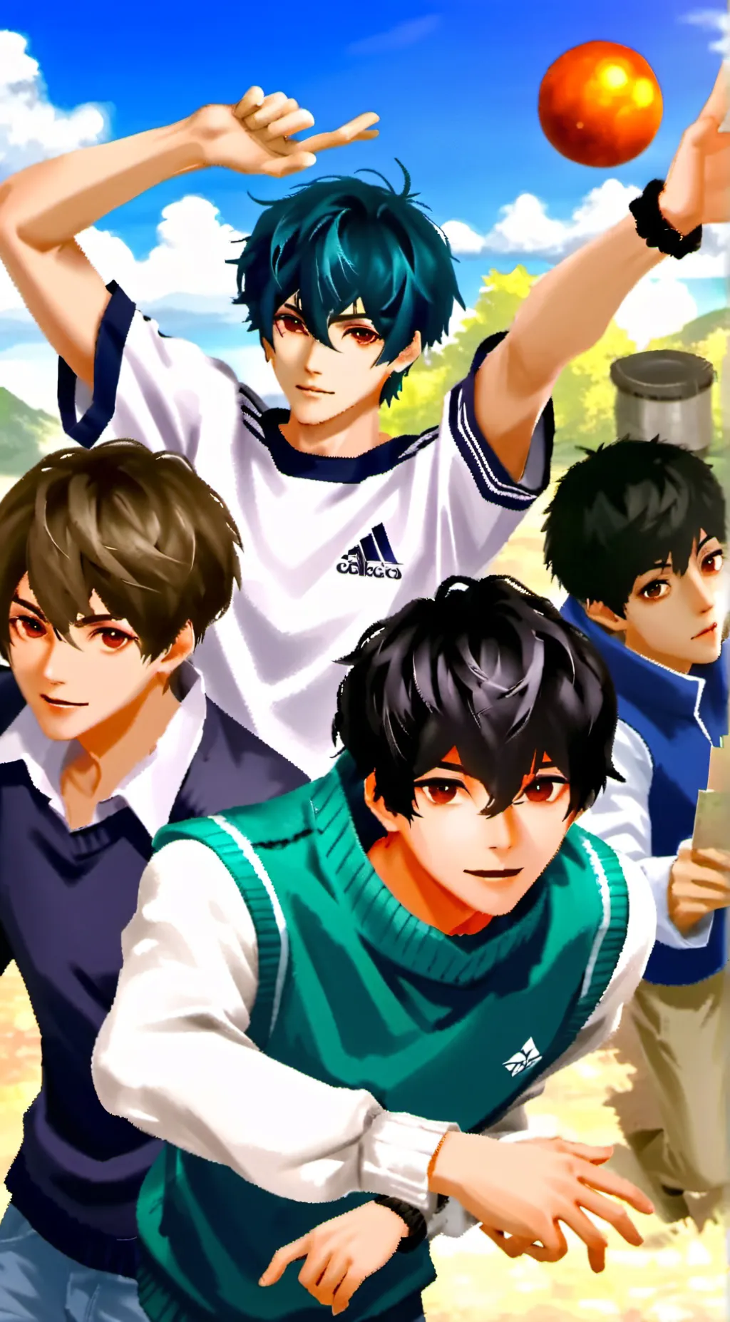 ai character: Popular boys background