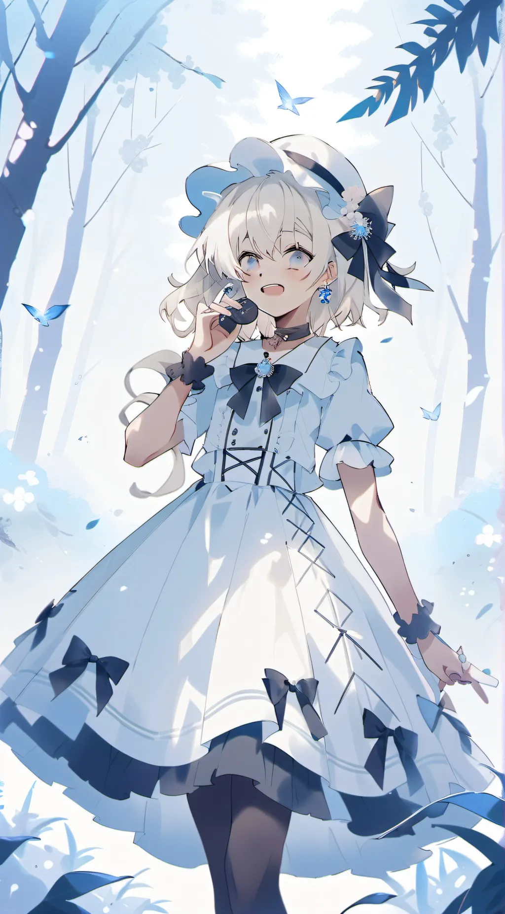 ai character: T, D, B, E background