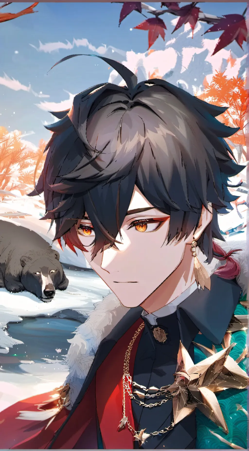 ai character: Gabriel  background