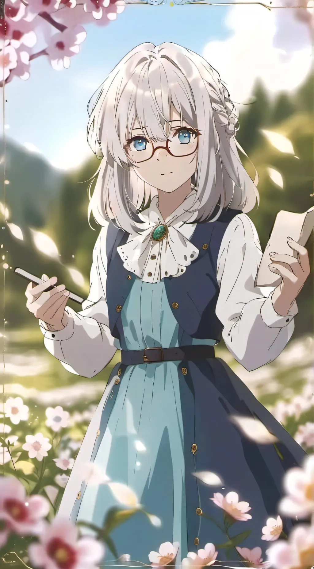 ai character: Mia  background