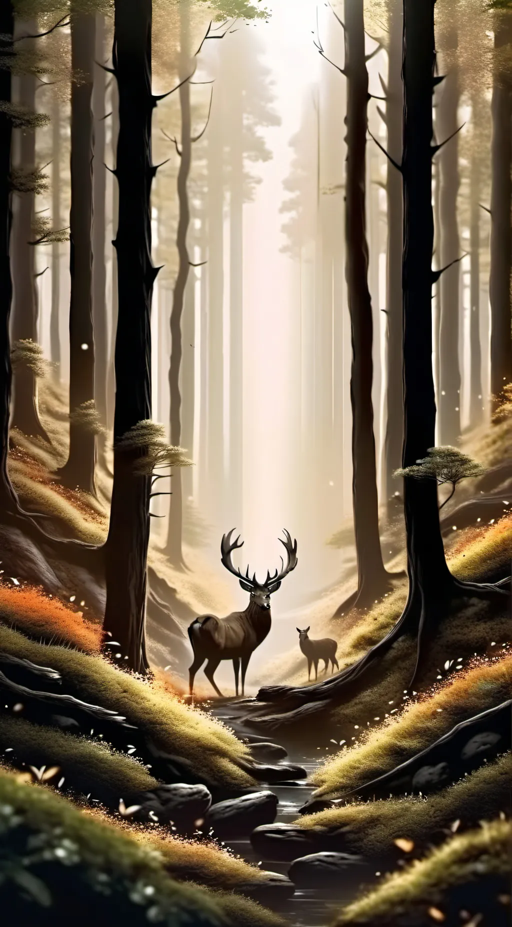 ai character:  Call of the wild background