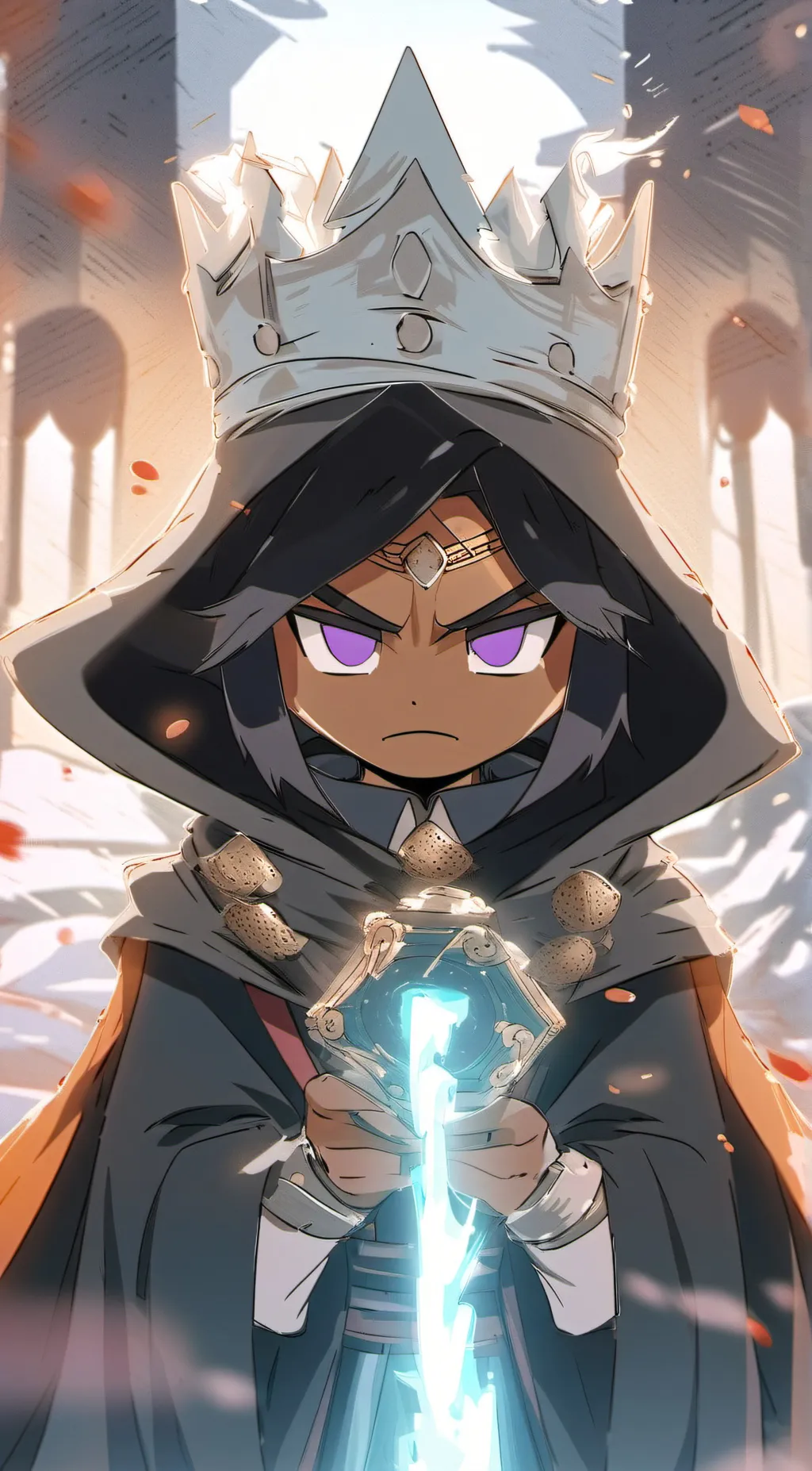 ai character: Dark cacao cookie background