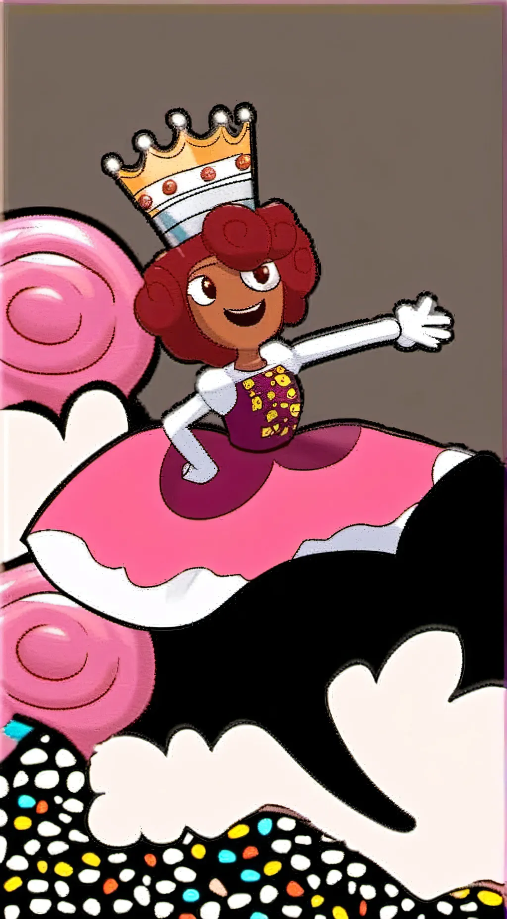 ai character: Princess Lou background