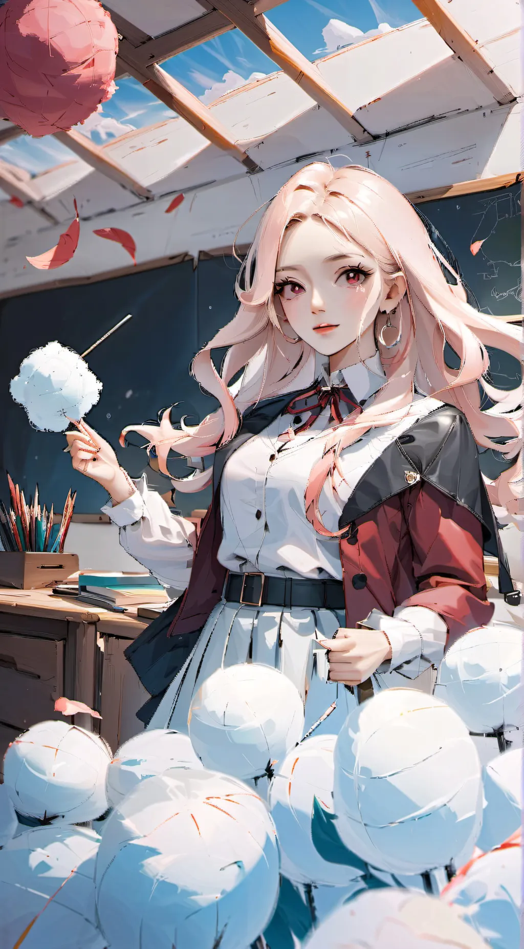 ai character: Teacher  background