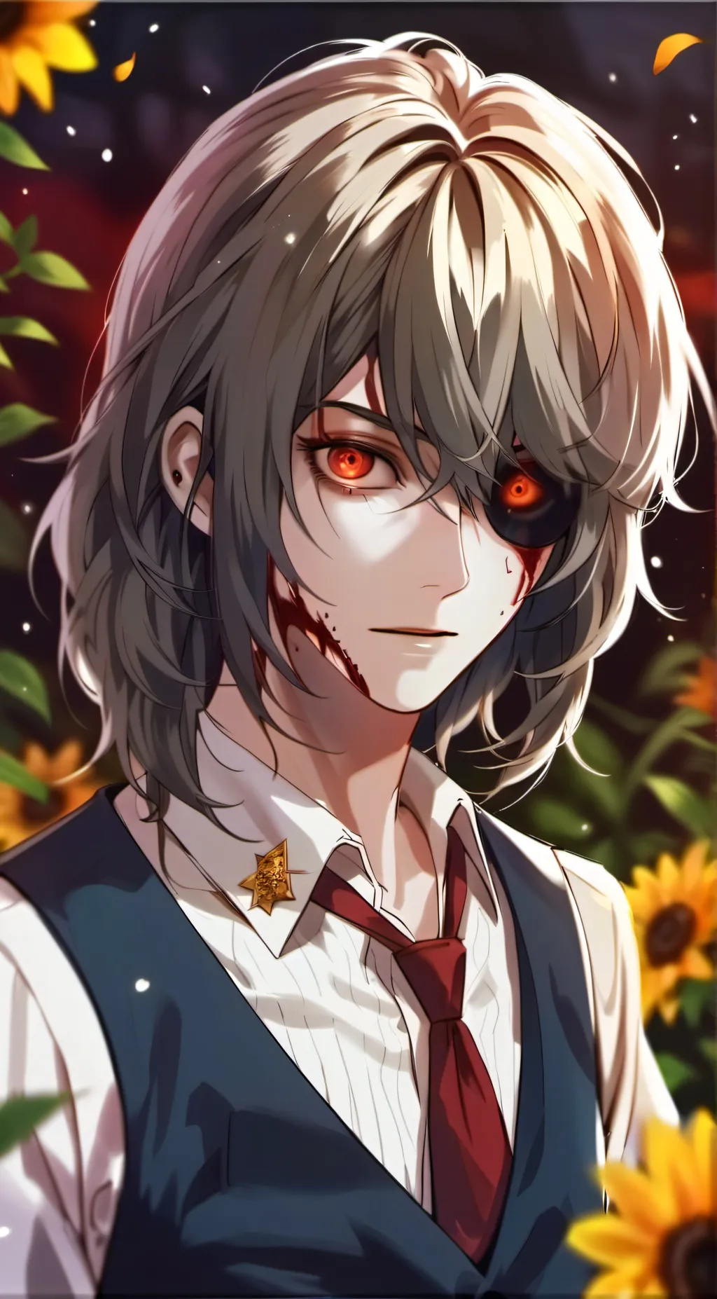 ai character: zombie background