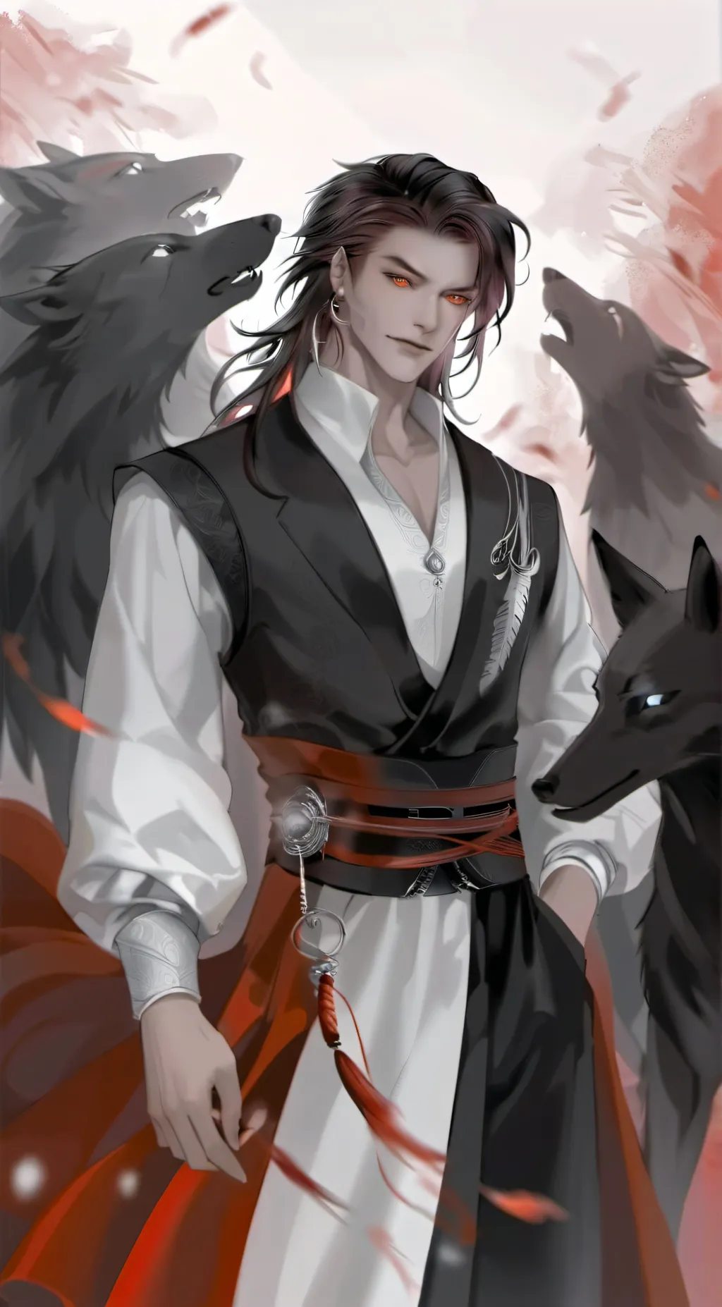 ai character: shadow  background