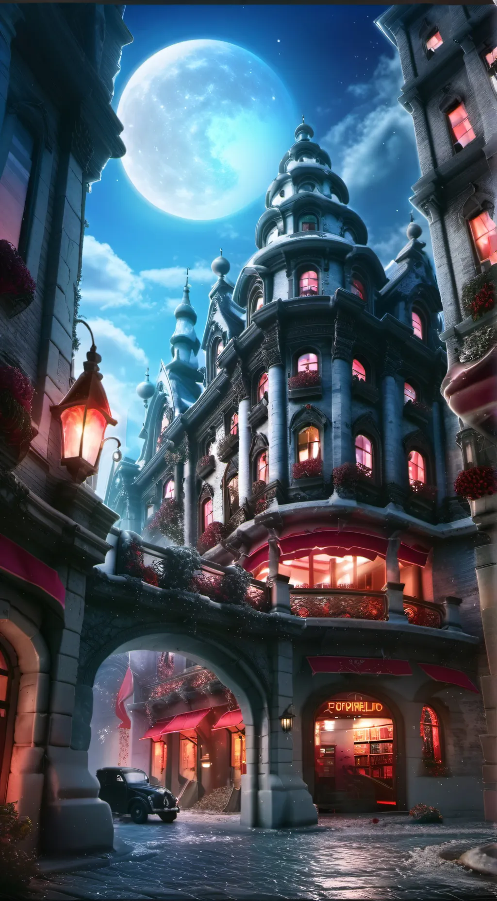 ai character: HH 🦧 background