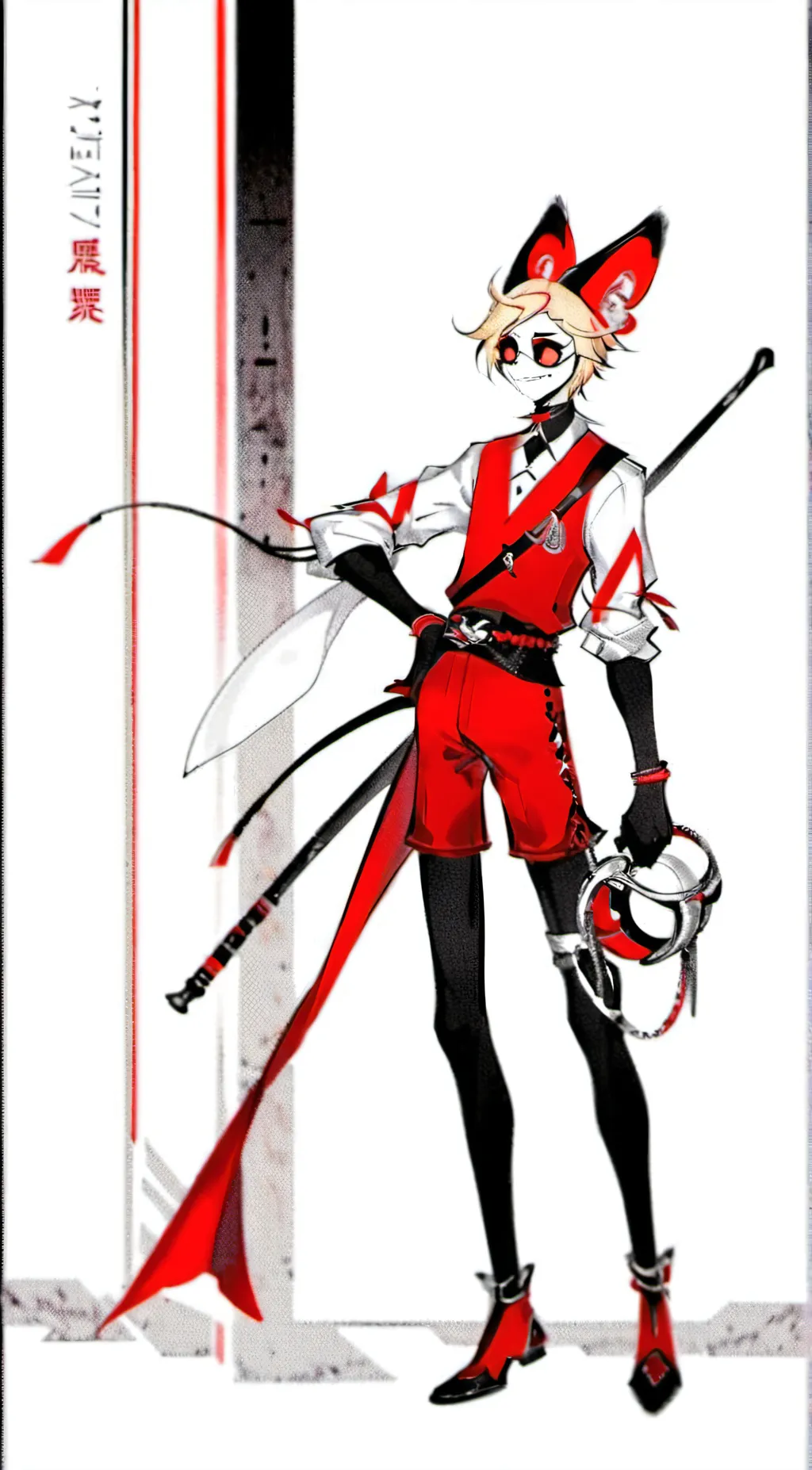 ai character: Lucifer MS background