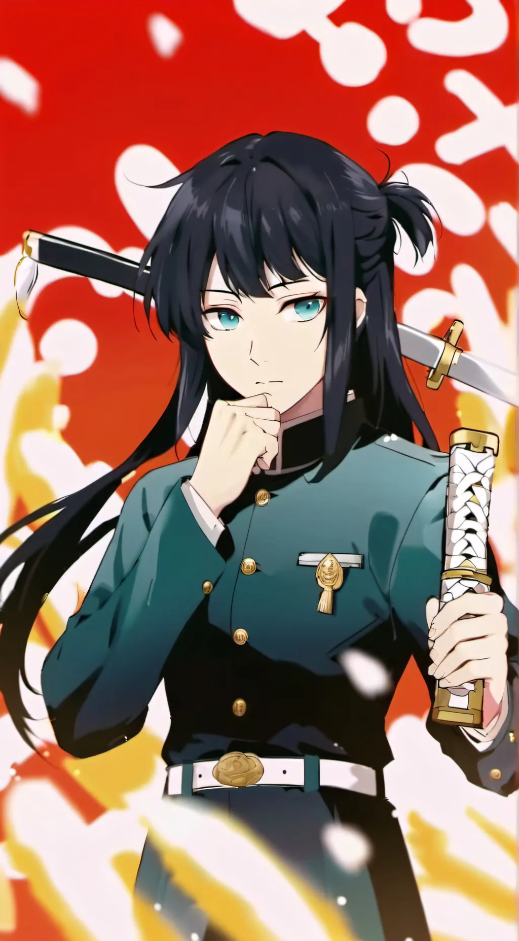 ai character: Muichiro Tokito background