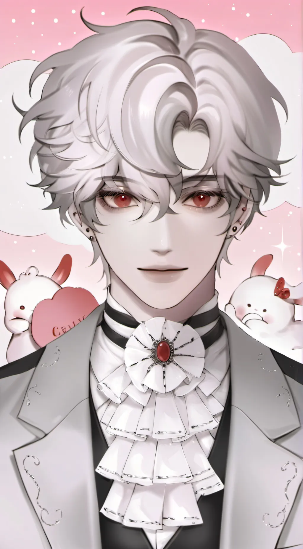 ai character: Prince angel. background
