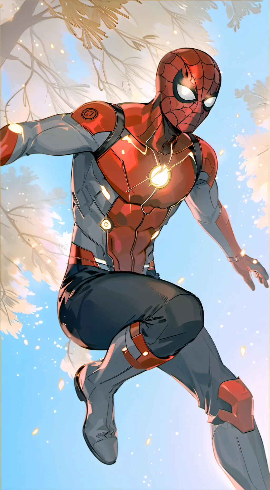 ai character: peter parker background