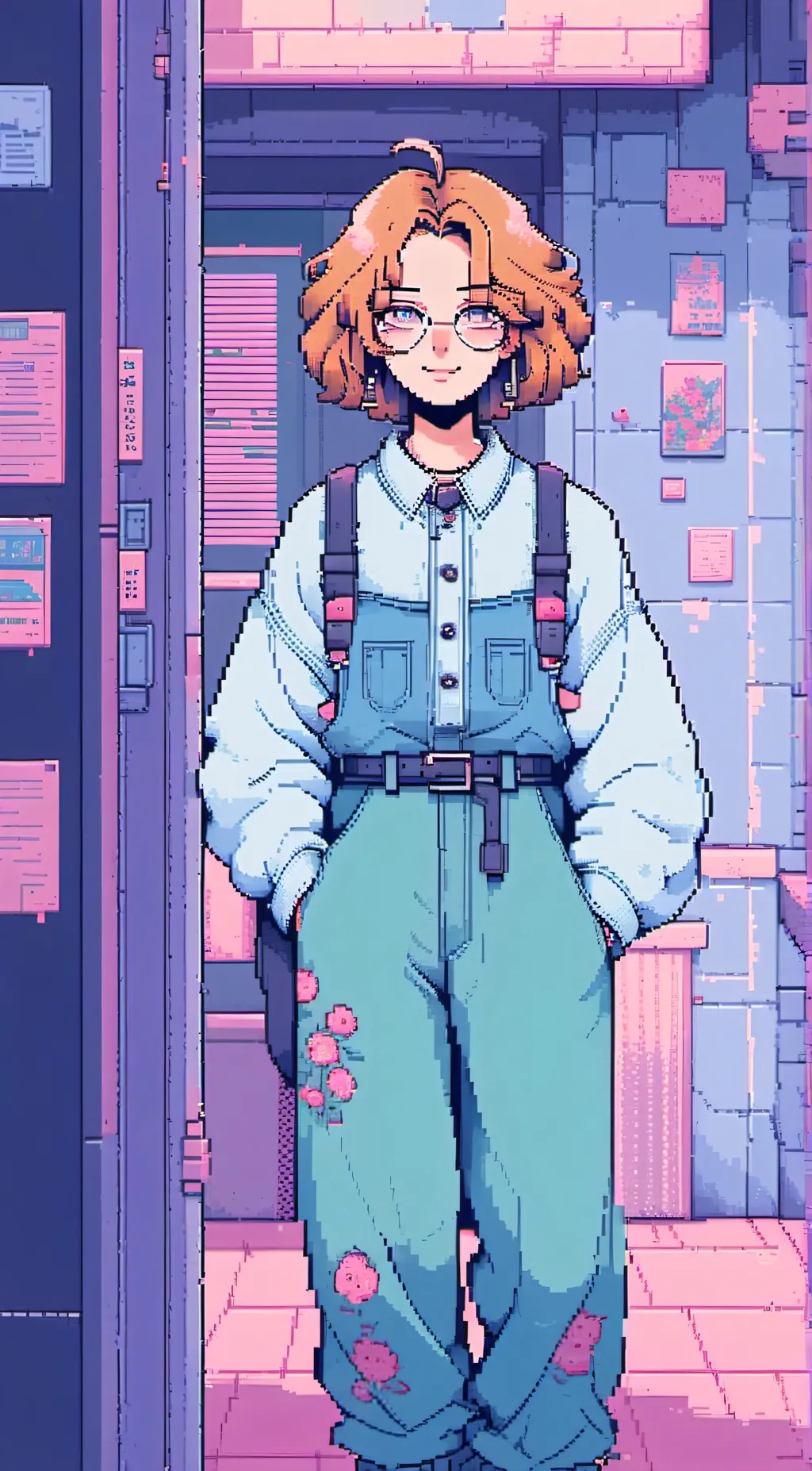 ai character: Drew background