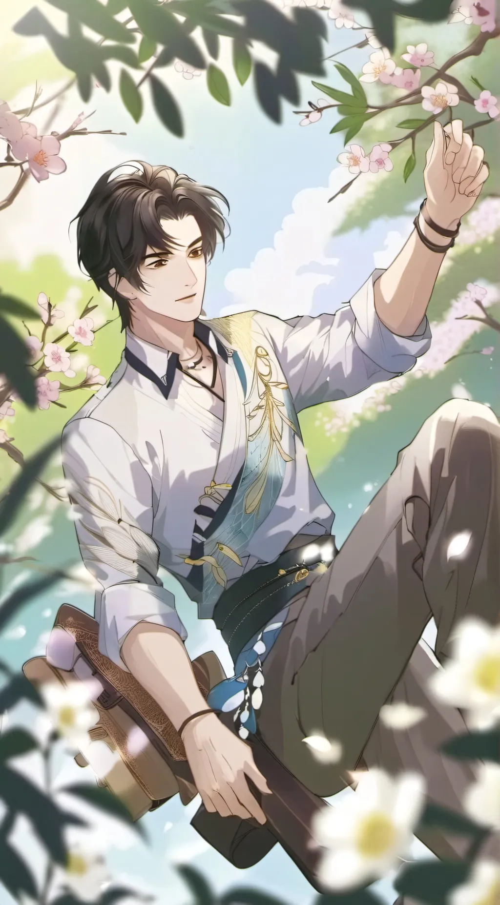 ai character: sanemi and Obanai background
