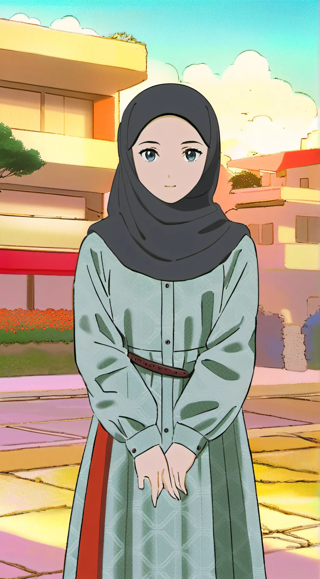ai character: Aisyah background