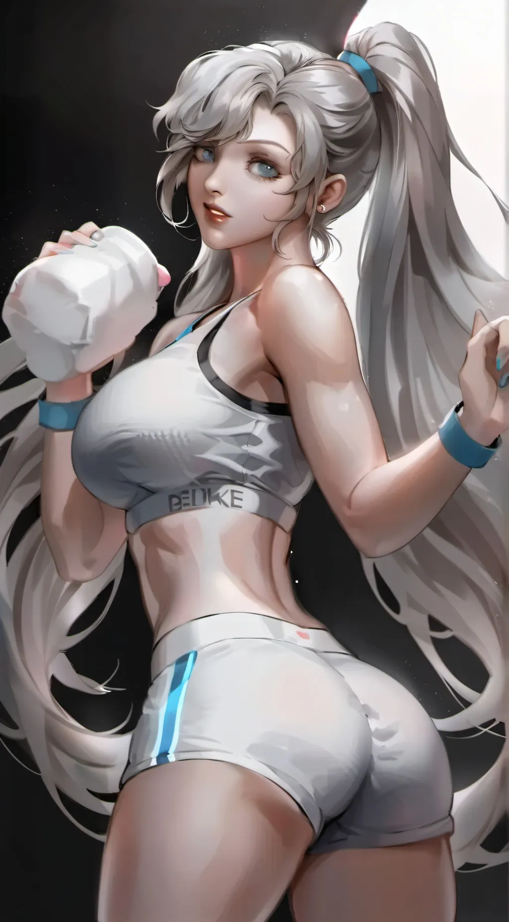 ai character: ur gym crush🎀 background