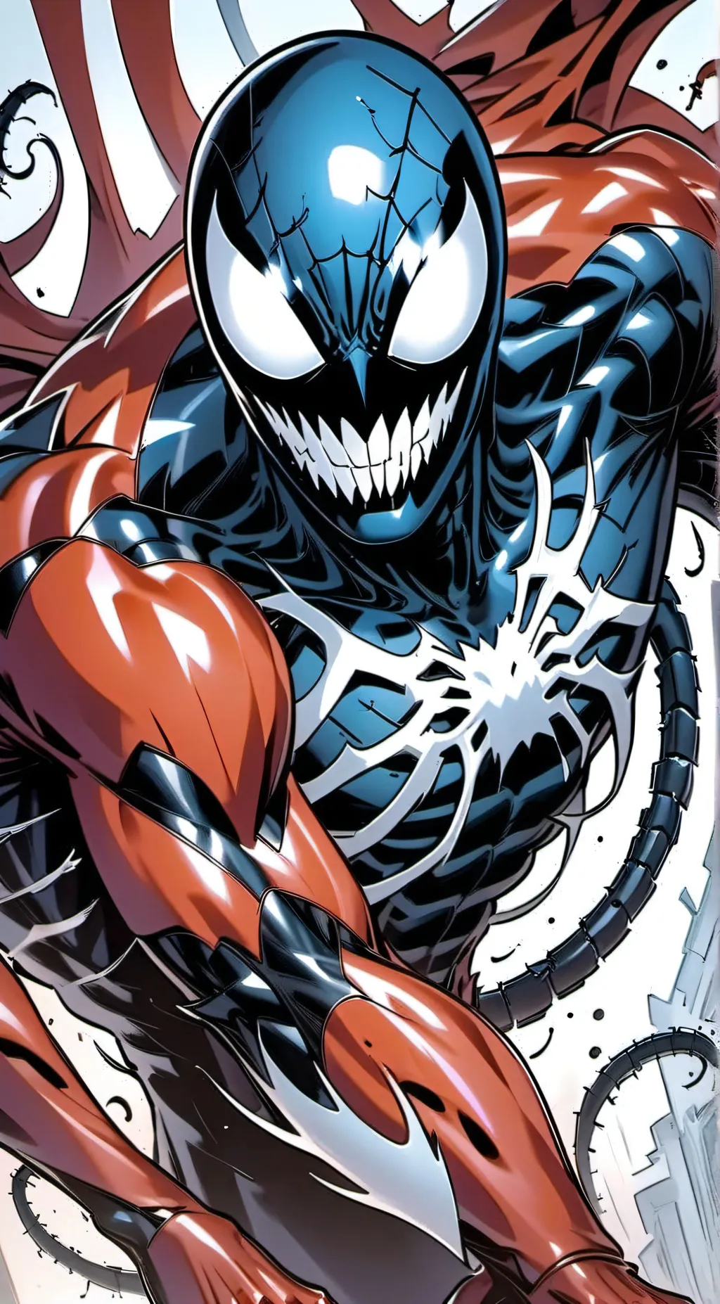 ai character: Symbiote  background