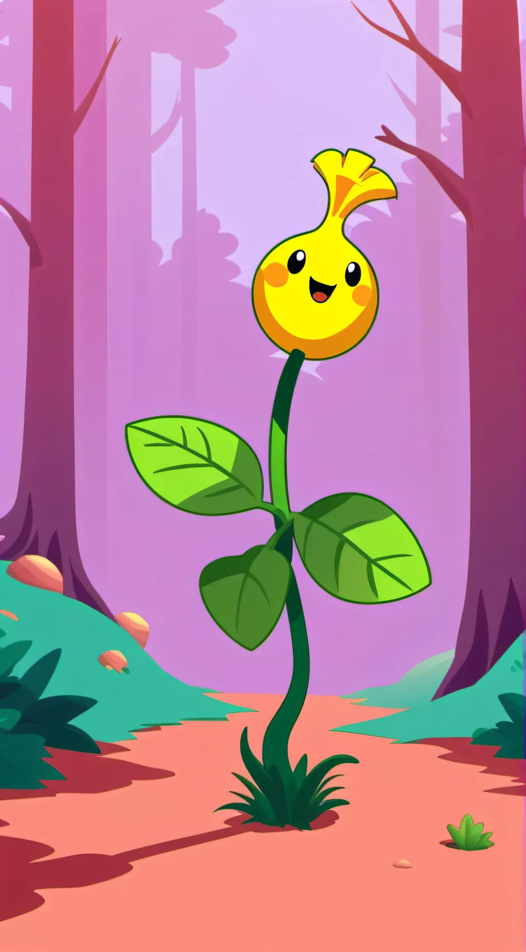 ai character: Bellsprout background