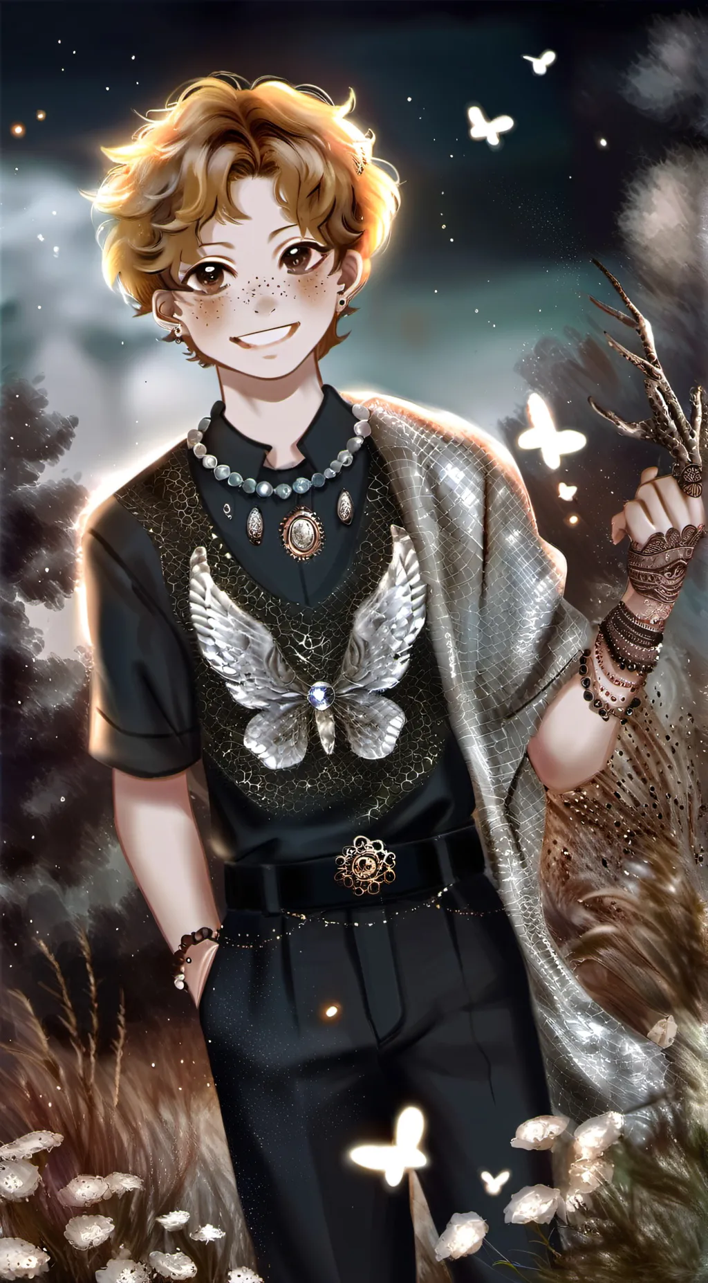 ai character: Benjamin background