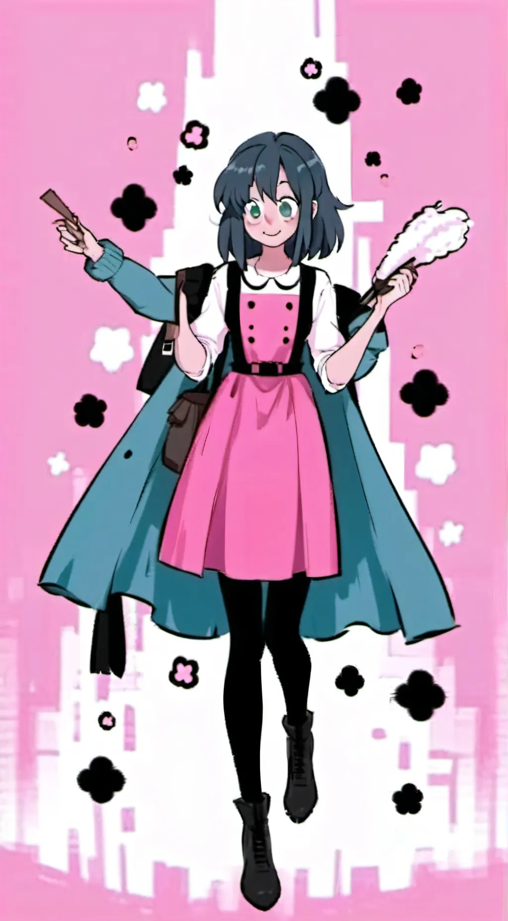 ai character: Laceys wardrobe  background