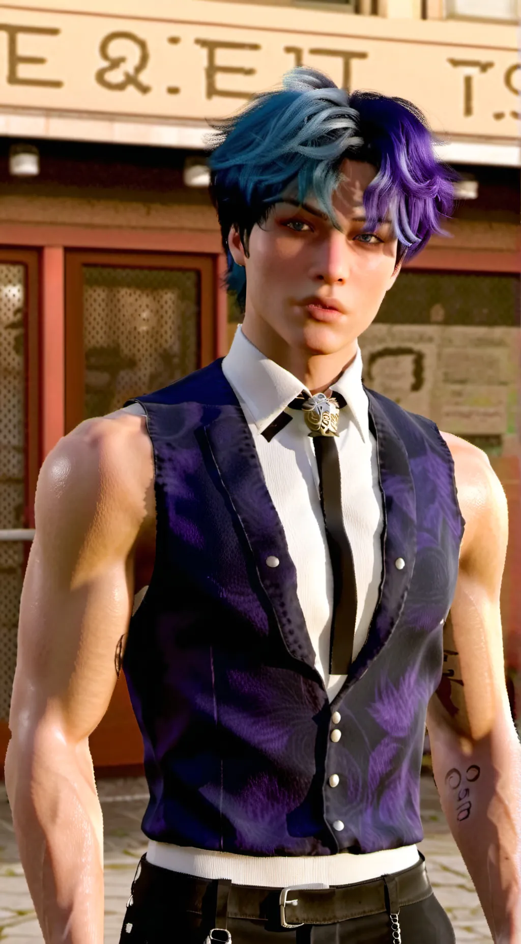 ai character: Keith background