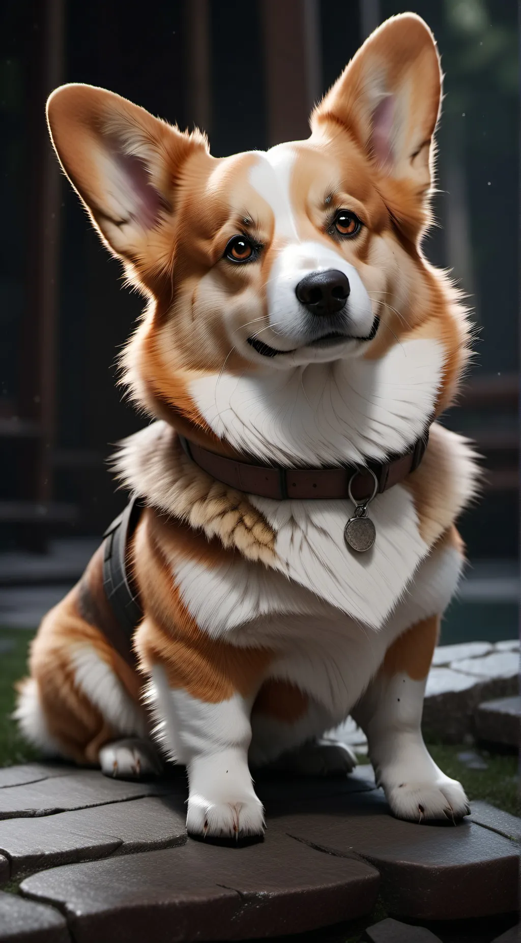 ai character: Bread background