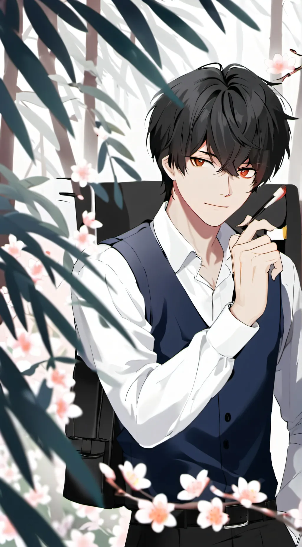 ai character: Alan  background