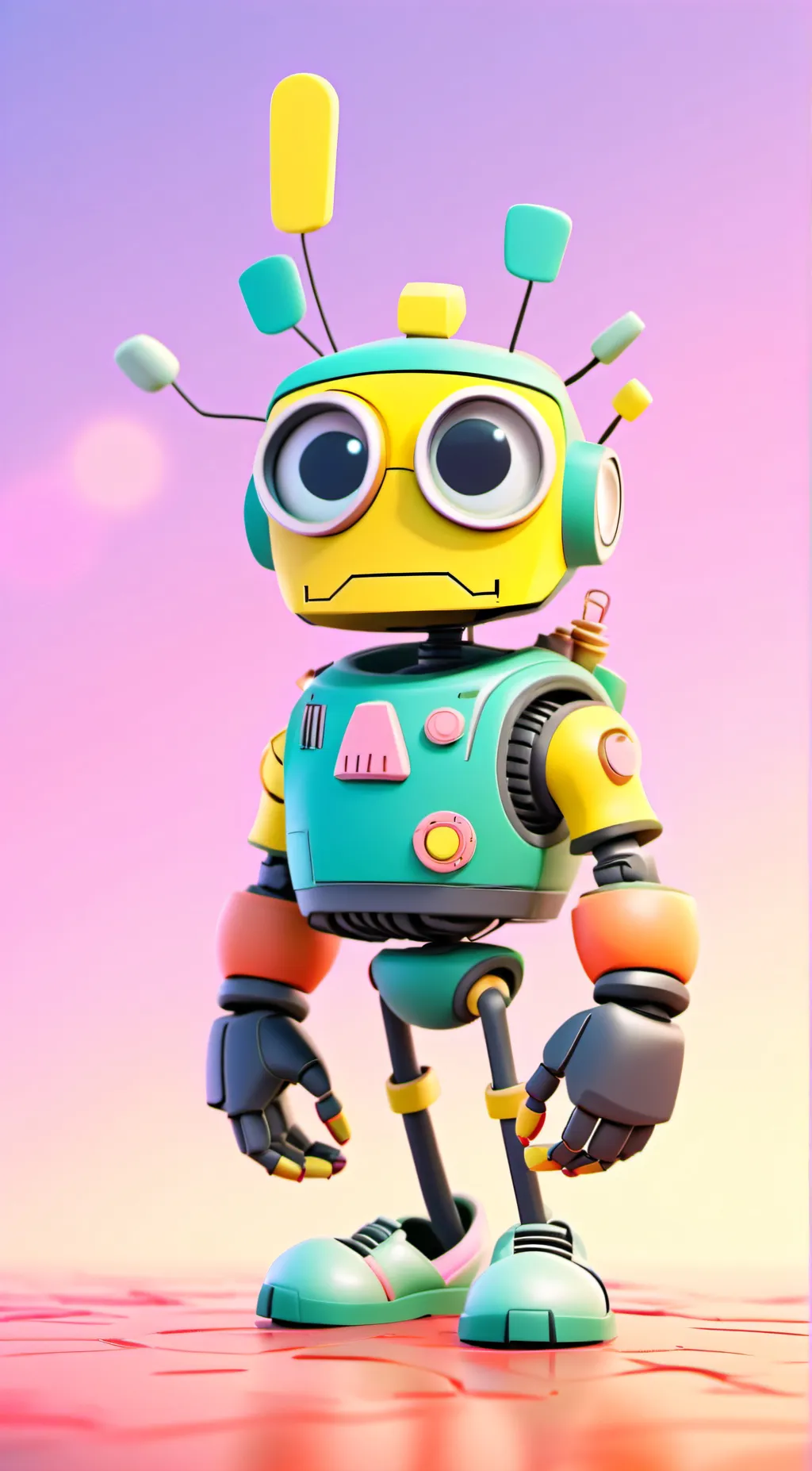 ai character: junkbot  background