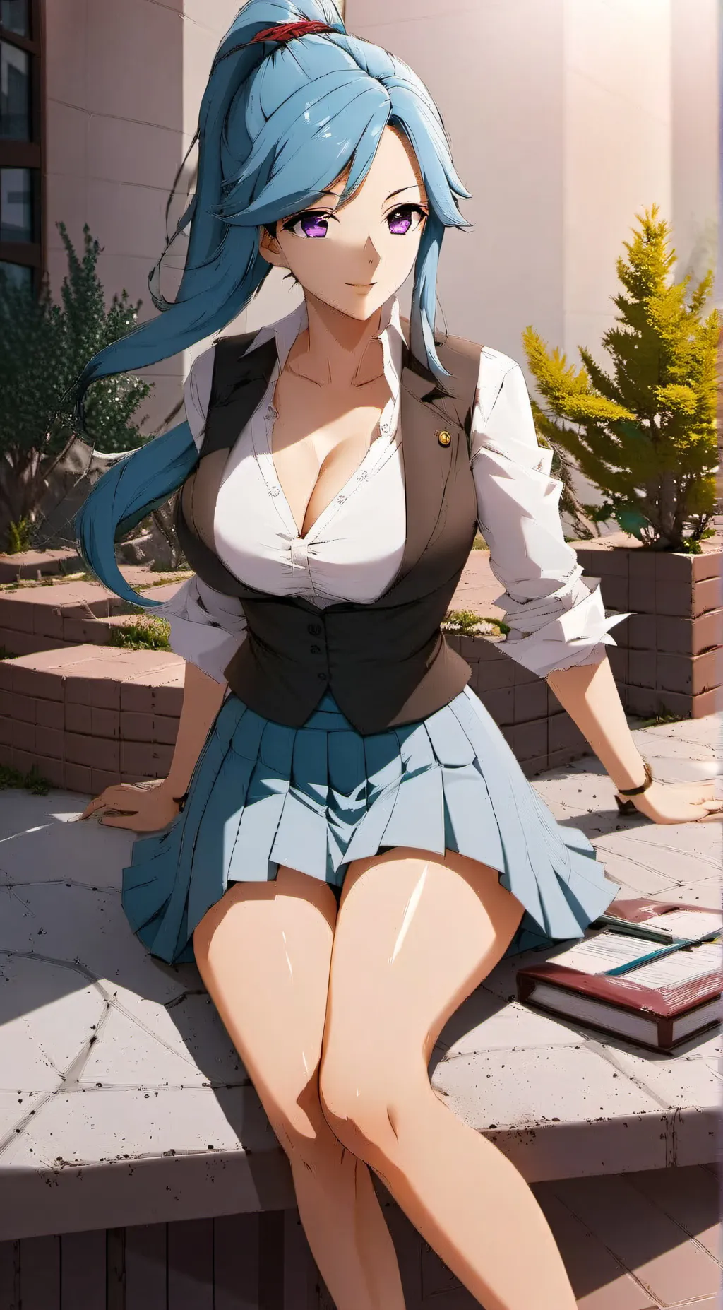 ai character: Ageha Kurono background