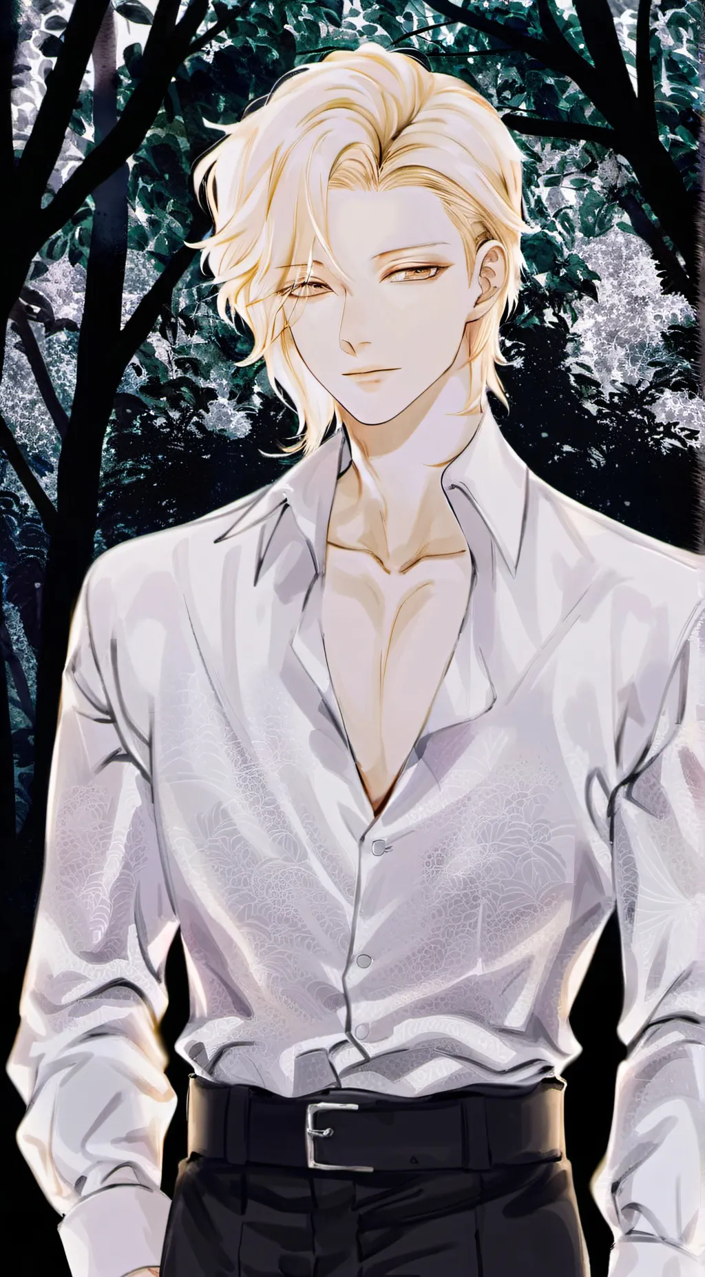 ai character: Adonis background