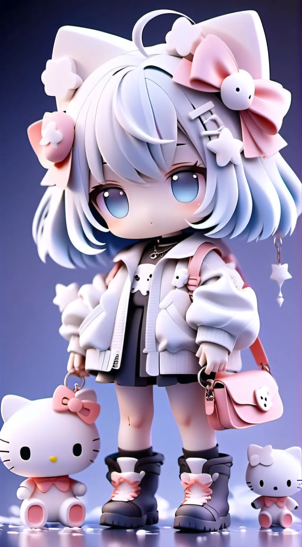 ai character: kitty background