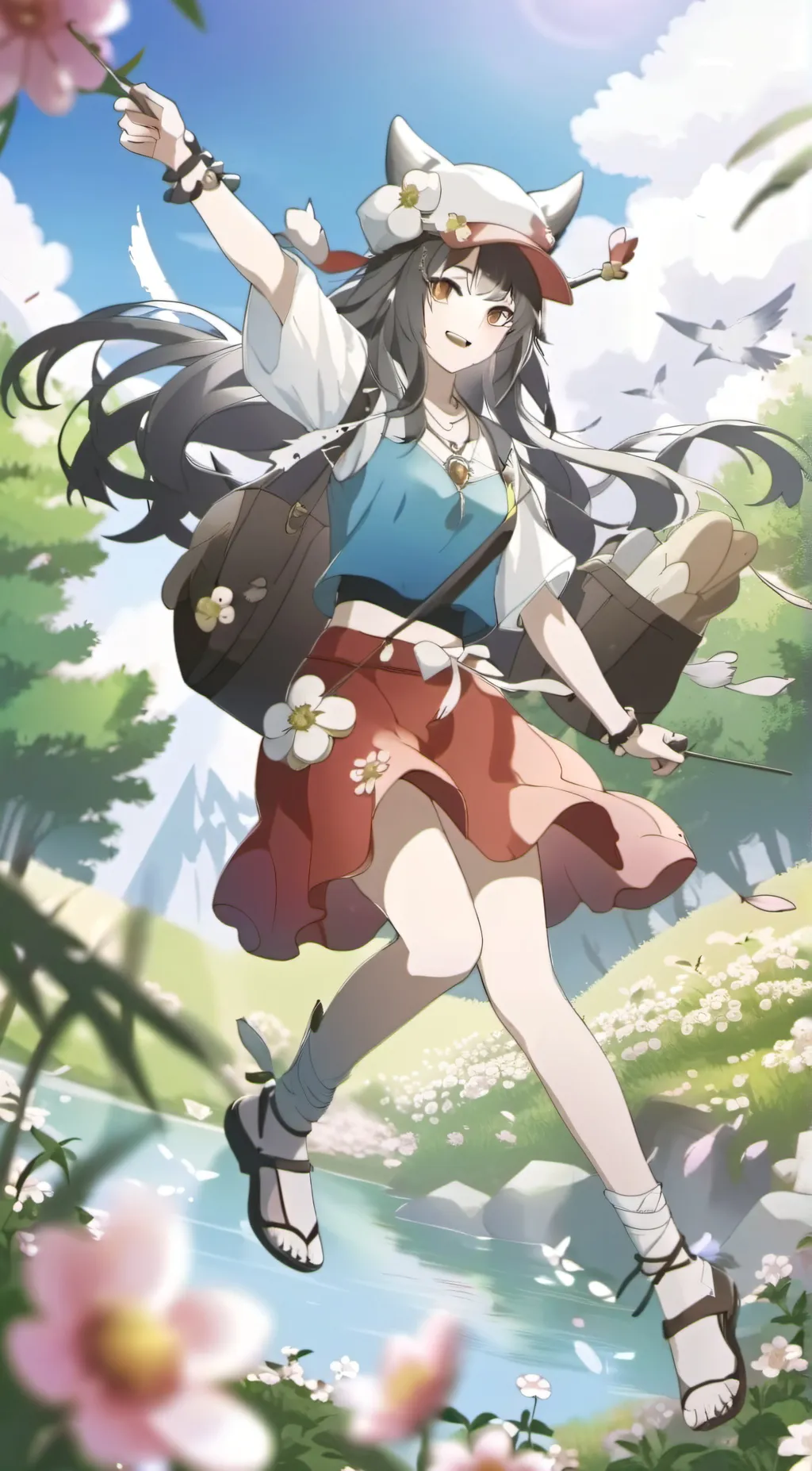 ai character: Molly  background