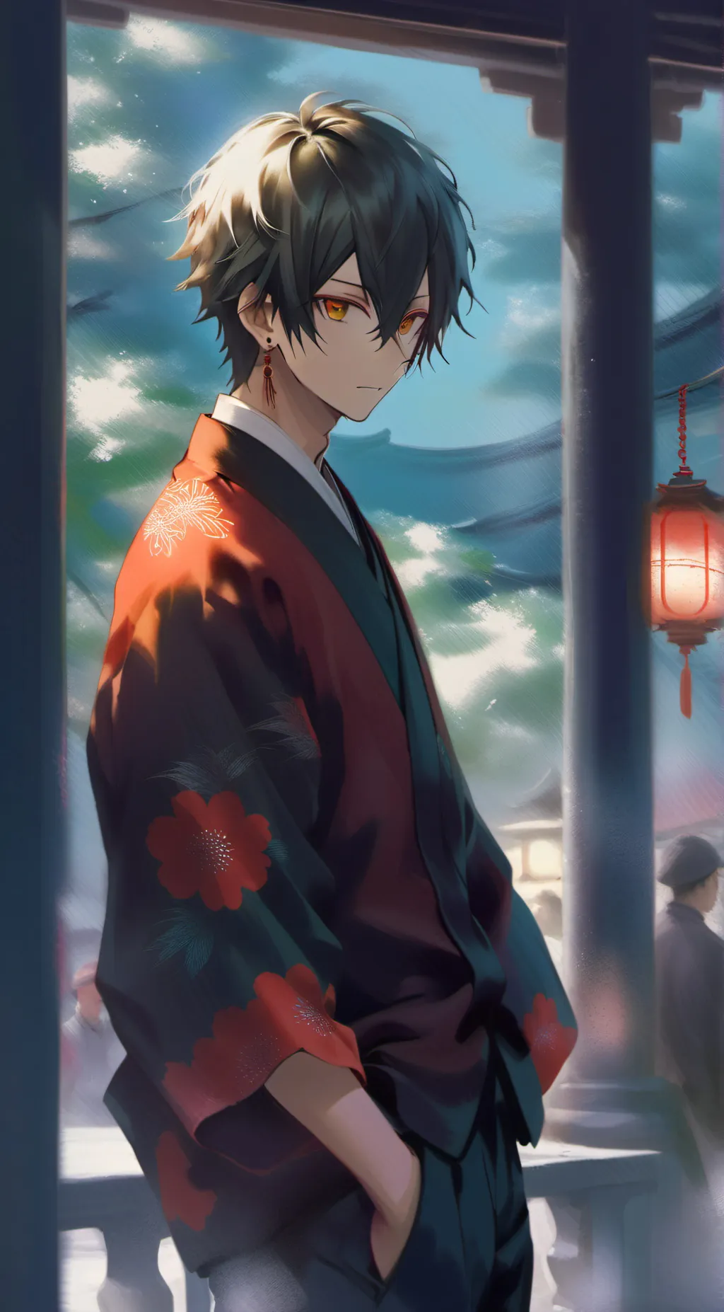 ai character: Michael  background