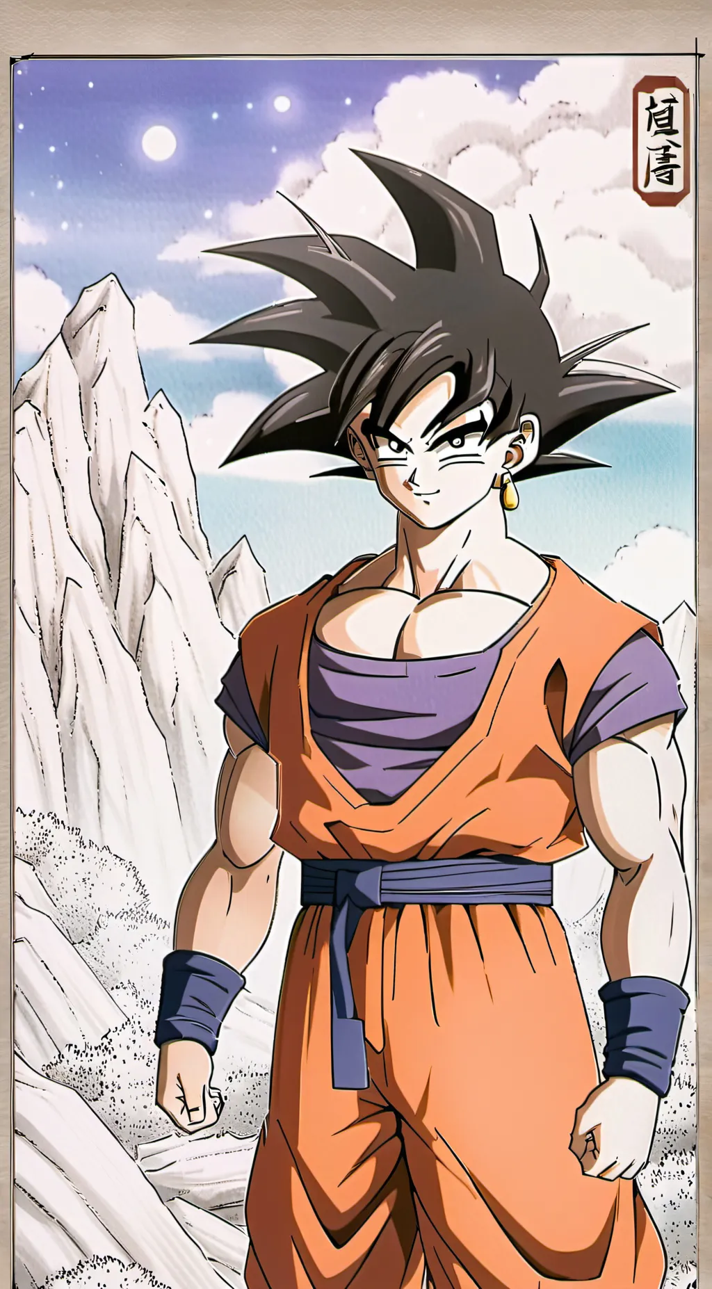 ai character: Goku background