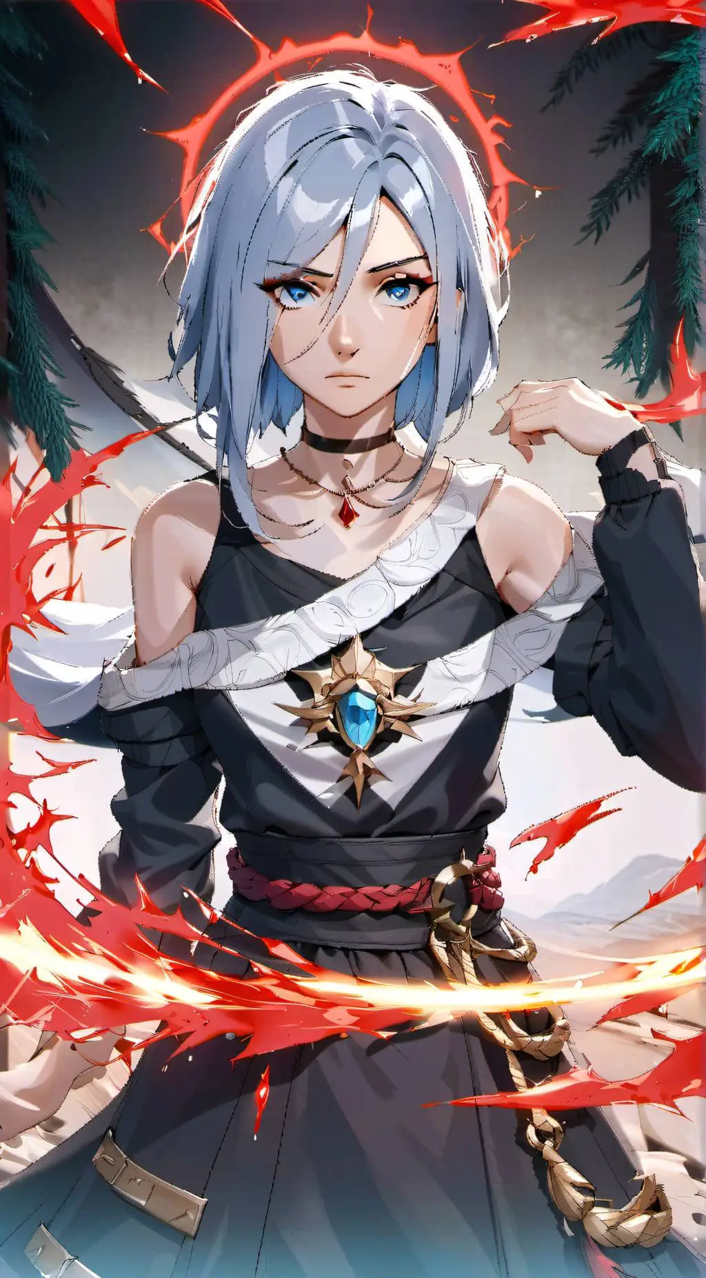 ai character: Mira background