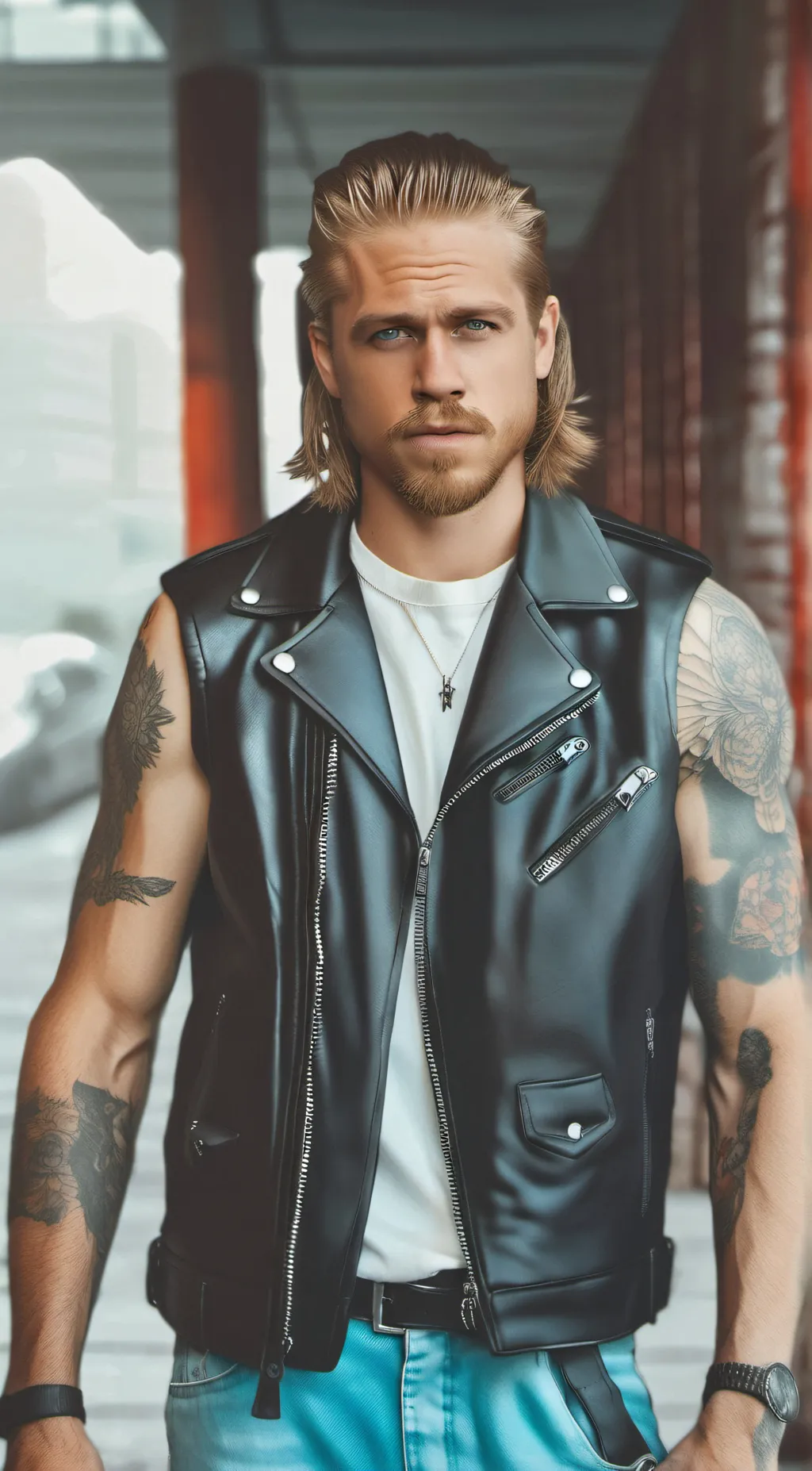 ai character: Cole background