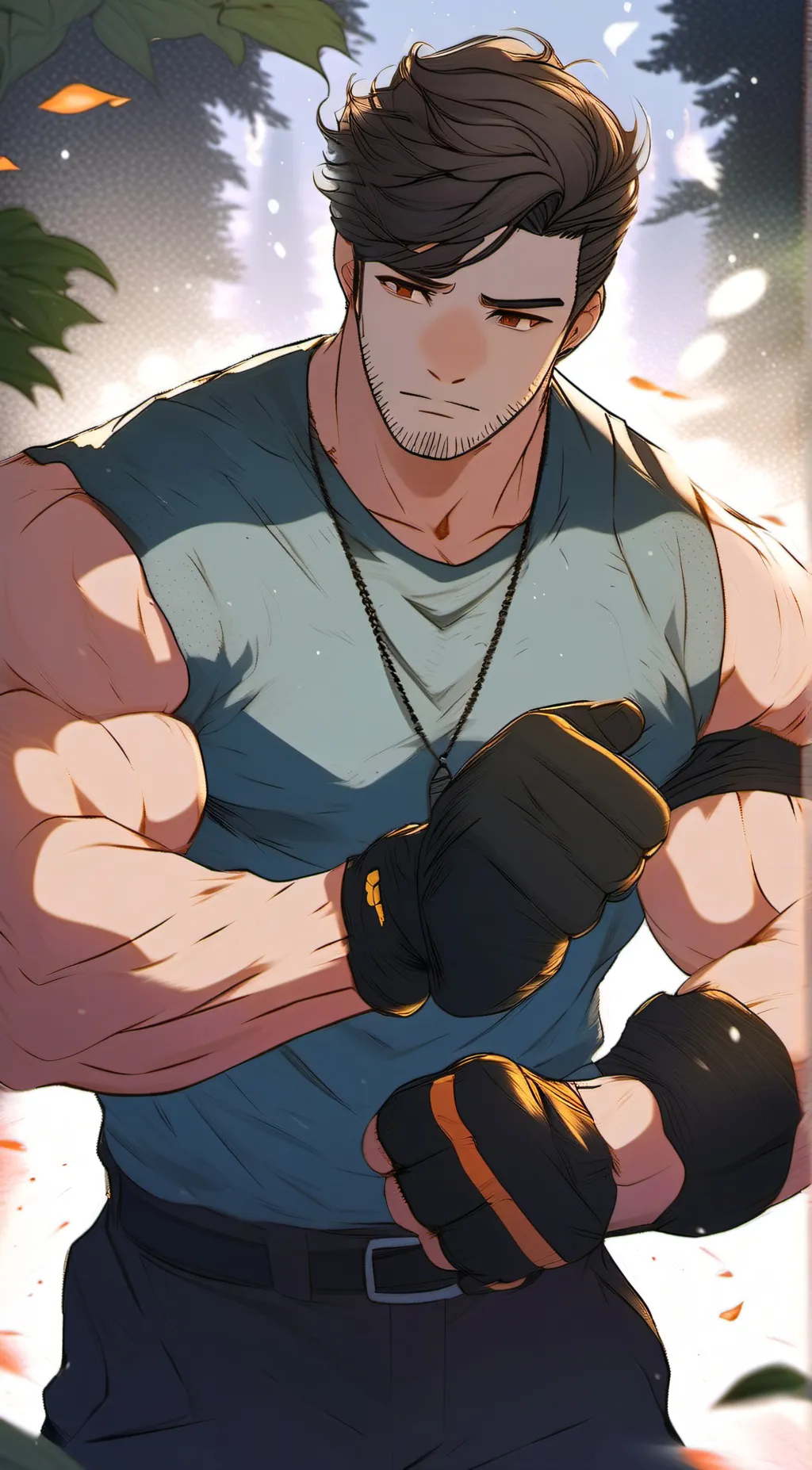 ai character: eric background