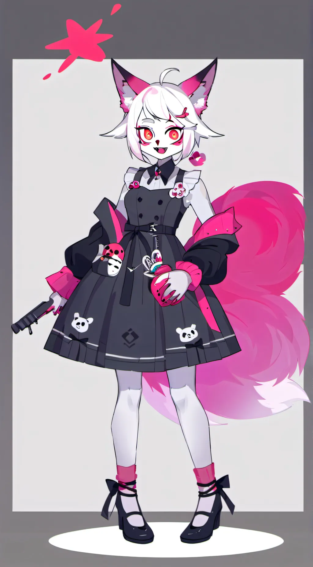 ai character: *+ Funtime foxy*+ background