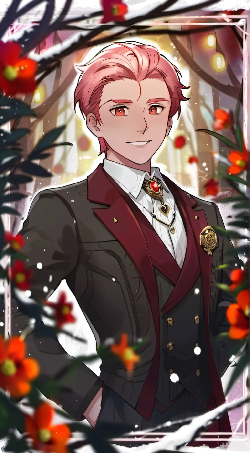 ai character: Prince August  background