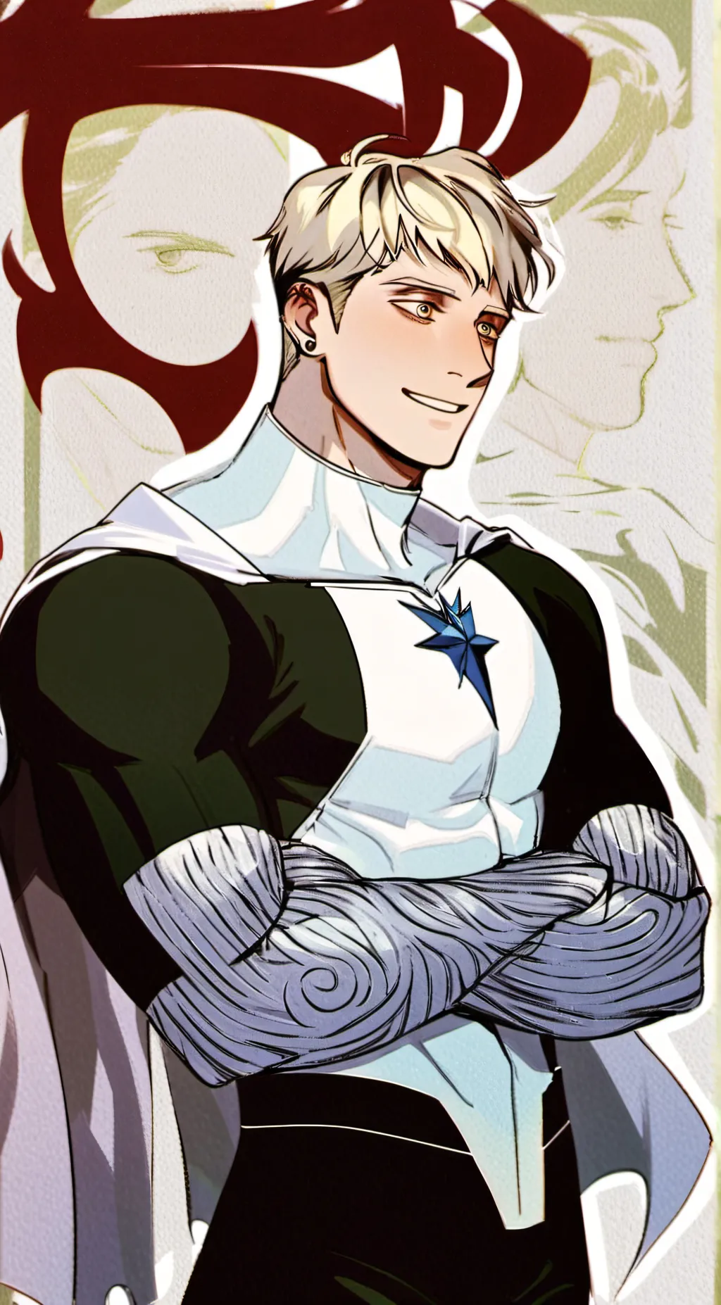 ai character: FireFly- Flynn  background